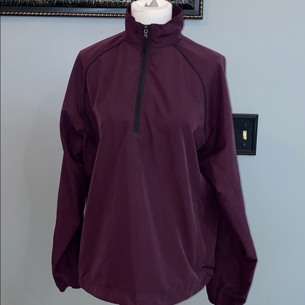 Lady Hagen golf rain pullover - S- purple